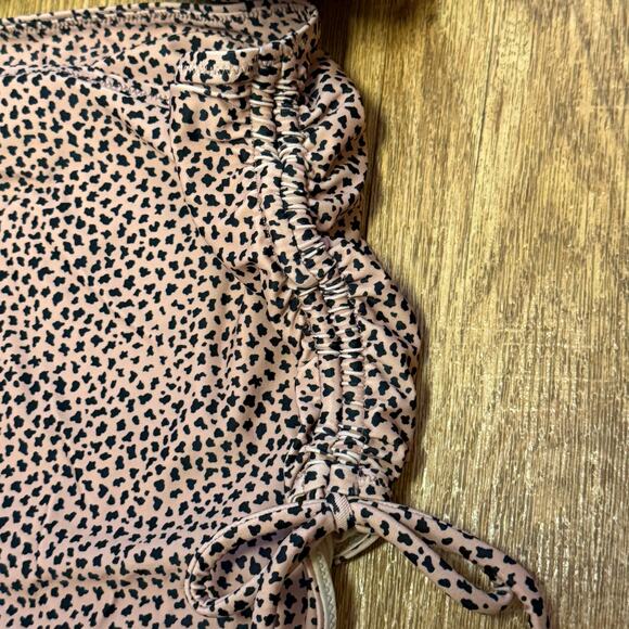 A Pea in the Pod Maternity Animal Print Convertible Two-Piece Swimsuit Set - Picture 9 of 12
